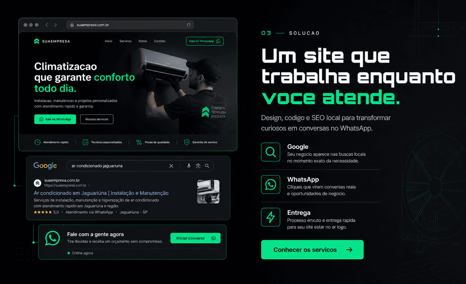 Preview do projeto Servico Local Pro